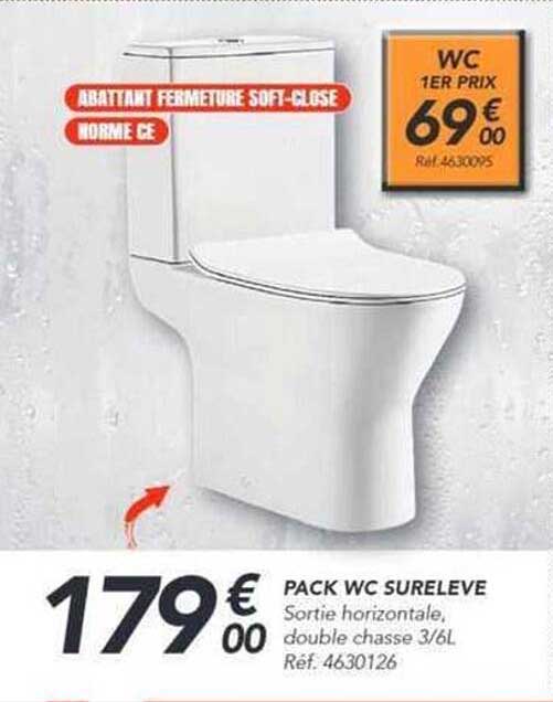 PACK WC SURELEVE