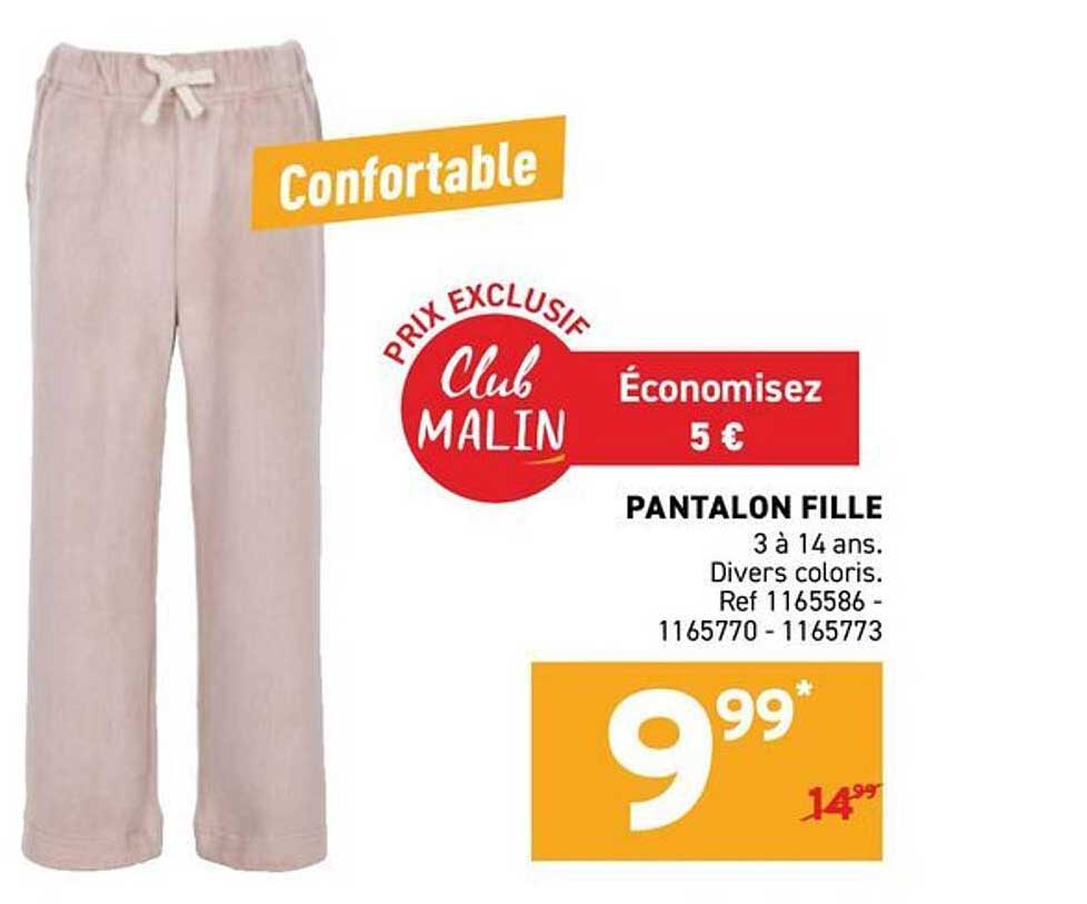 PANTALON FILLE