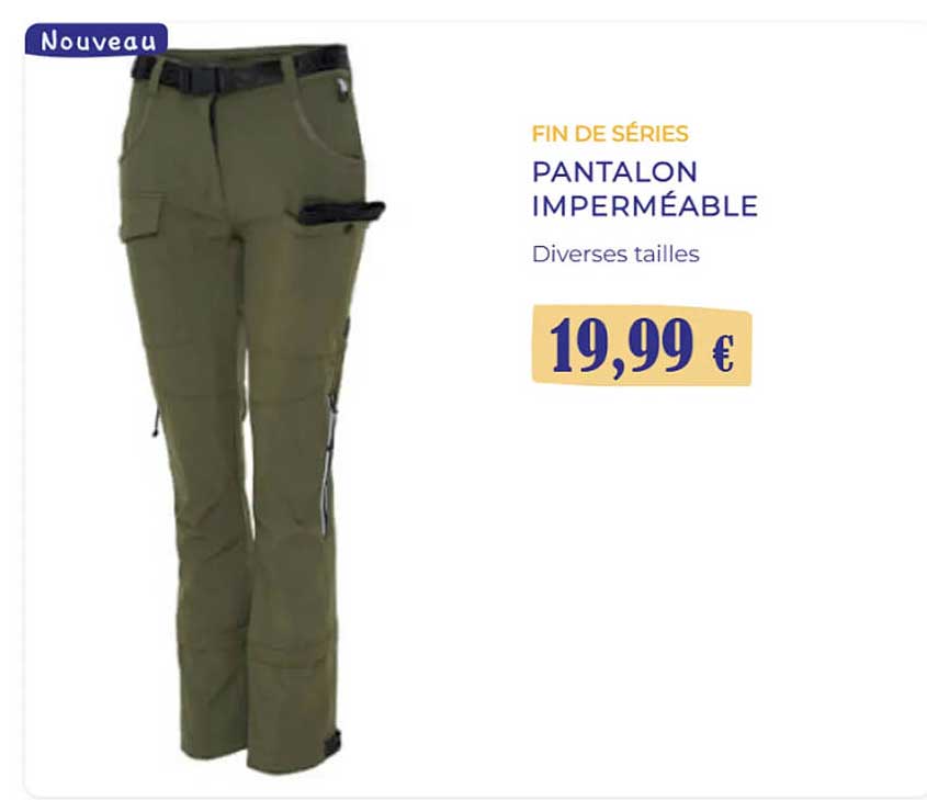 PANTALON IMPERMÉABLE