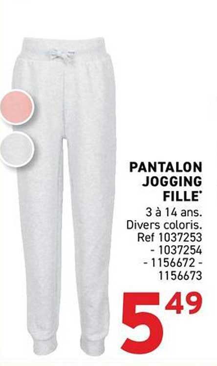 PANTALON JOGGING FILLE