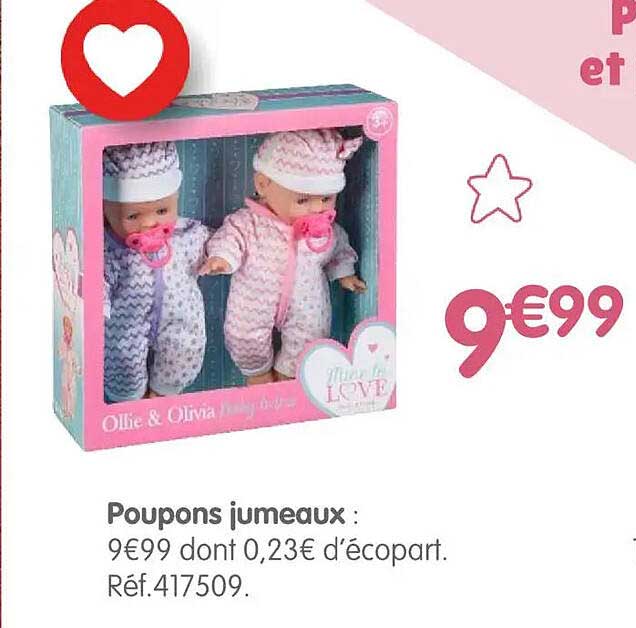 Poupons jumeaux :