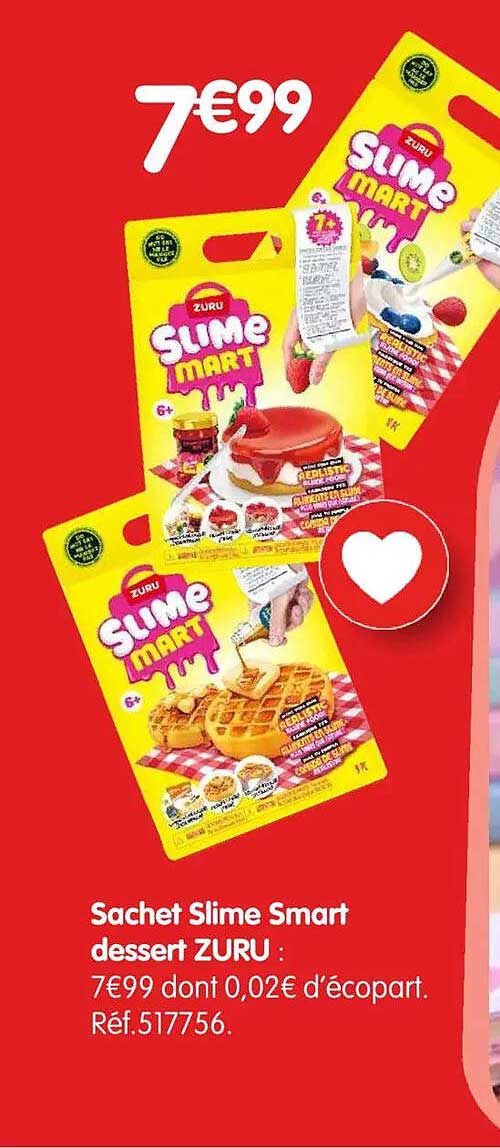 Sachet Slime Smart dessert ZURU :