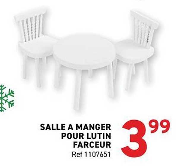 SALLE A MANGER POUR LUTIN FARCEUR Ref 1107651
