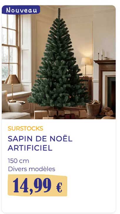 SAPIN DE NOËL ARTIFICIEL