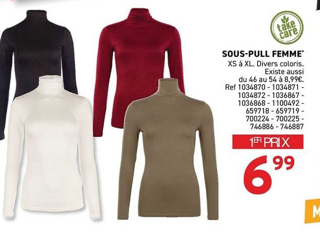SOUS-PULL FEMME*