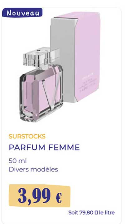 SURSTOCKS PARFUM FEMME