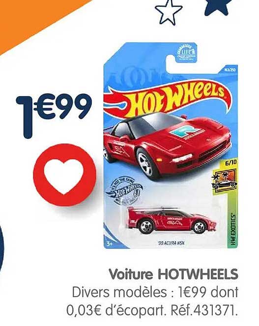 Voiture HOTWHEELS