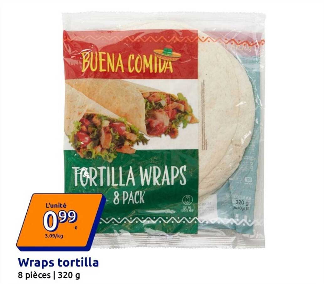 Wraps tortilla
