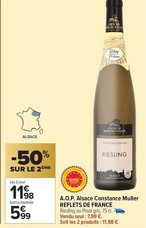 A.O.P. Alsace Constance Muller REFLETS DE FRANCE