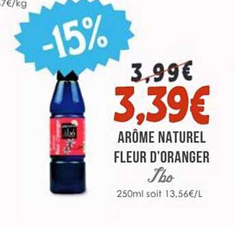 Arôme Naturel Fleur d'Oranger