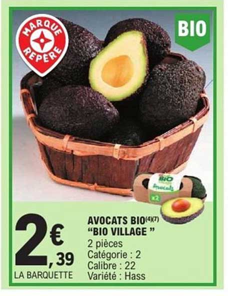 AVOCATS BIO(4)(7) "BIO VILLAGE"