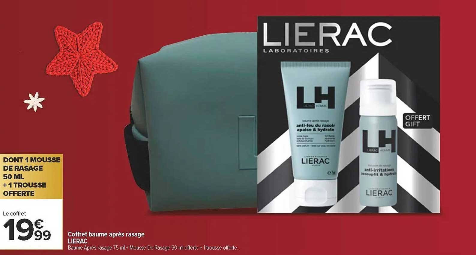 Coffret baume après rasage LIERAC