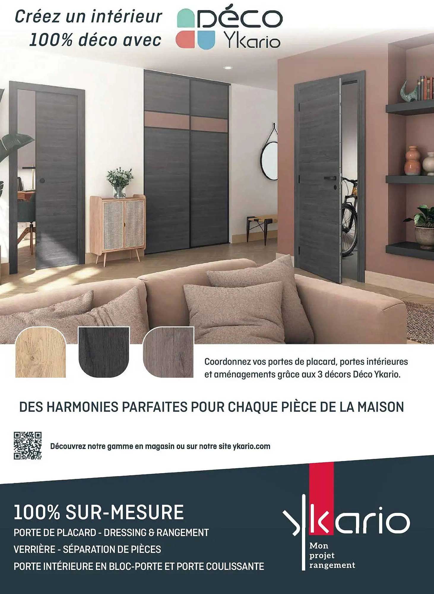 Créateur d'intérieur 100% déco avec Ykario