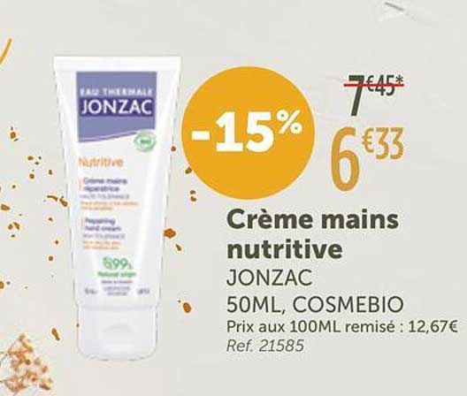 Crème mains nutritive