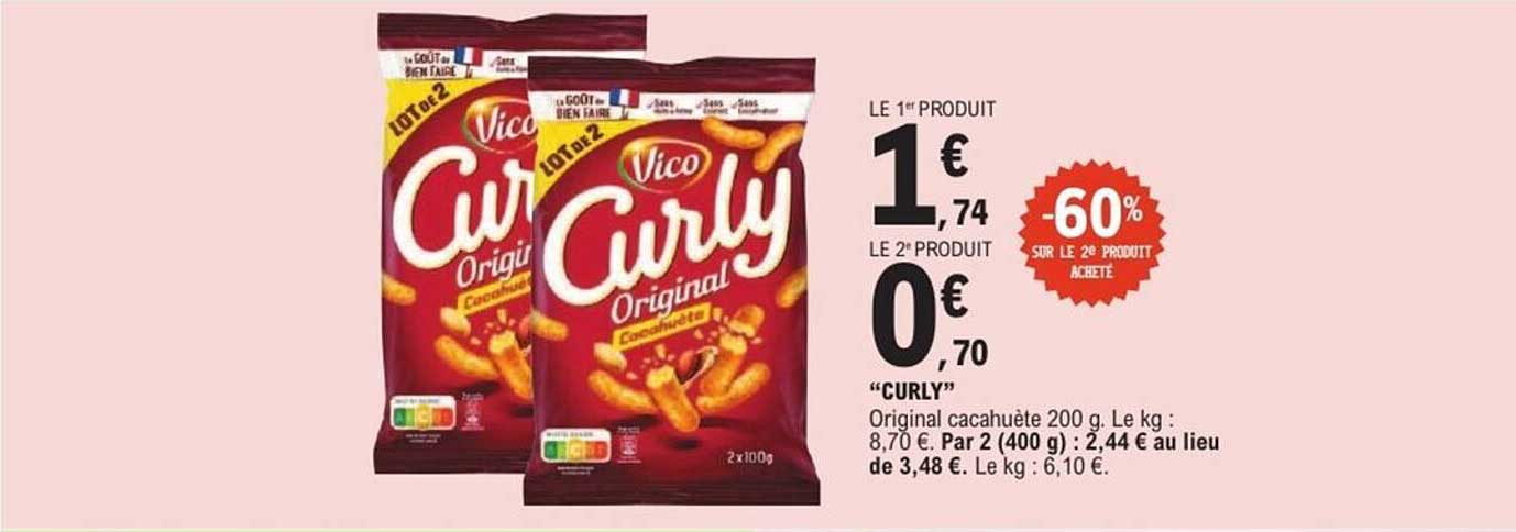 Curly Original 2x100g