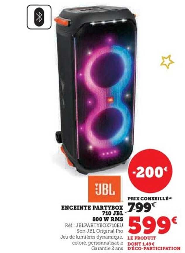 ENCEINTE PARTYBOX 710 JBL