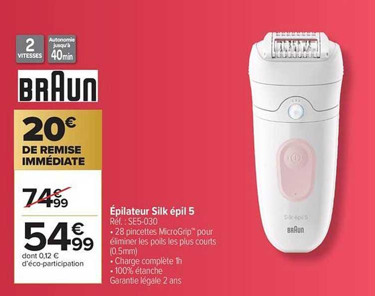 Épilateur Silk épil 5