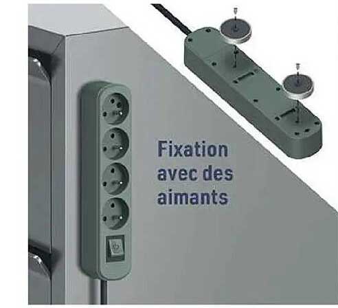 Fixation avec des aimants