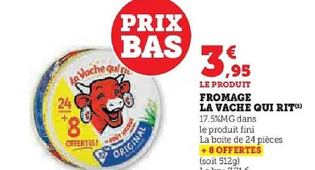 FROMAGE LA VACHE QUI RIT