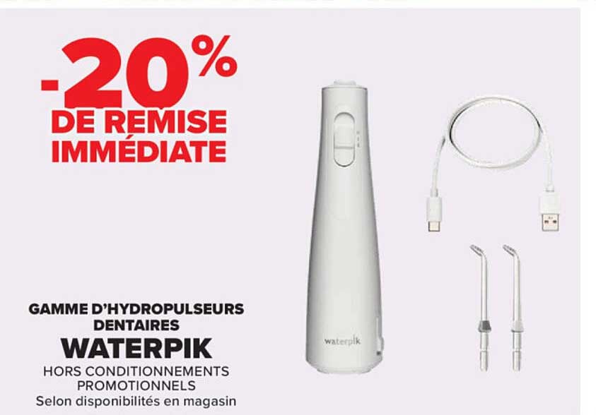 GAMME D'HYDRO PULSEURS DENTAIRES WATERPIK