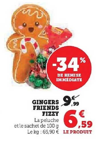 GINGERS FRIENDS FIZZY