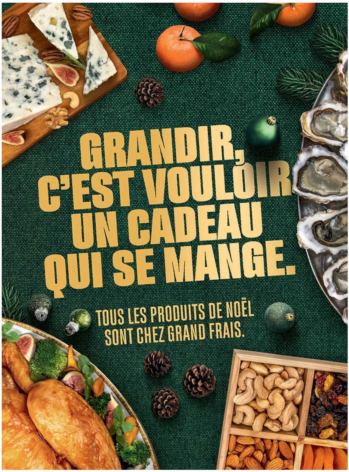GRANDIR, C’EST VOULOIR UN CADEAU QUI SE MANGE.