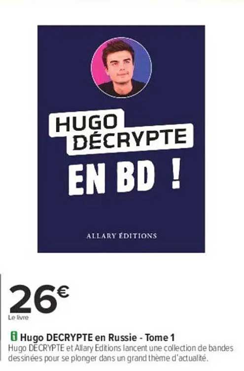 Hugo DÉCRYPTE en Russie - Tome 1
