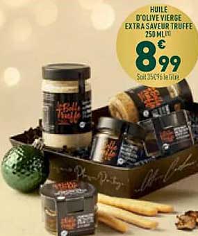 HUILE D'OLIVE VIERGE EXTRA SAVEUR TRUFFE 250 ML
