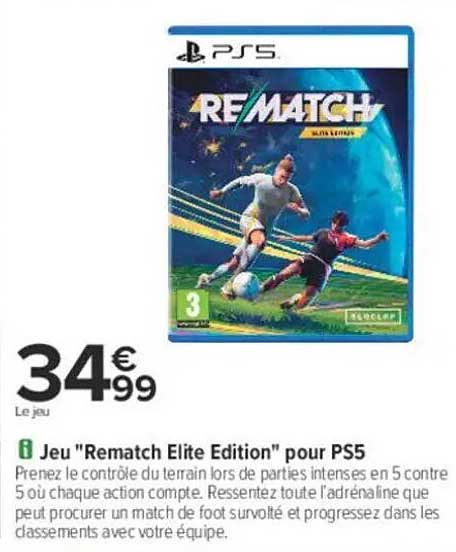 Jeu "Rematch Elite Edition" pour PS5