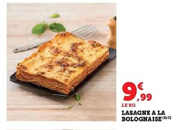 LASAGNE A LA BOLOGNAISE