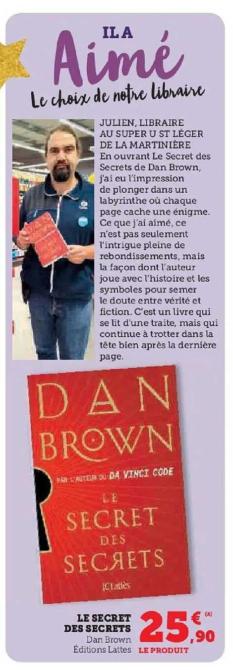 LE SECRET DES SECRETS