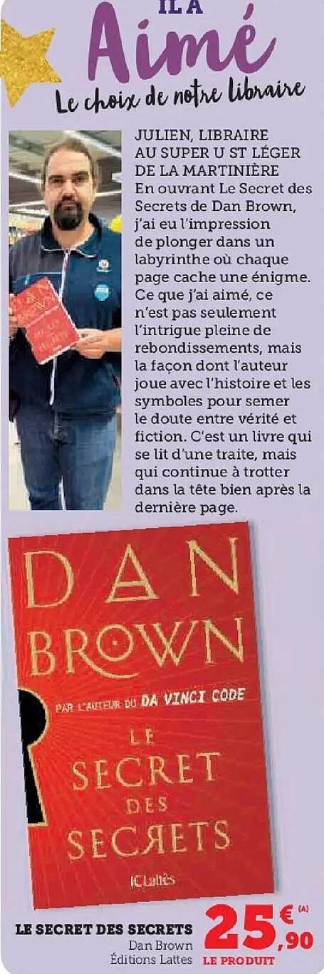 LE SECRET DES SECRETS