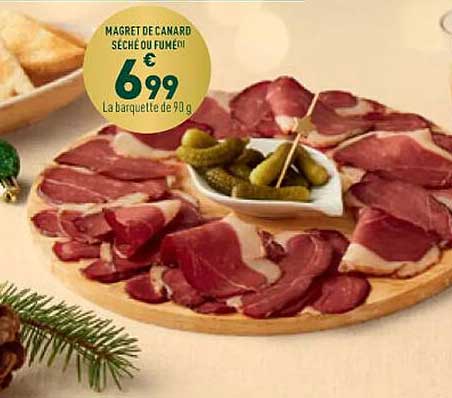 MAGRET DE CANARD SÉCHÉ OU FUMÉ