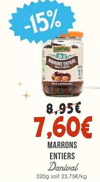 MARRONS ENTIERS