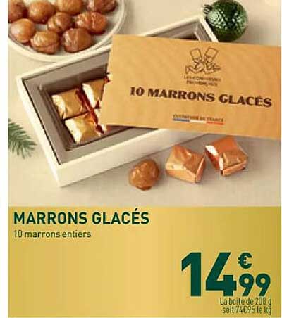 MARRONS GLACÉS