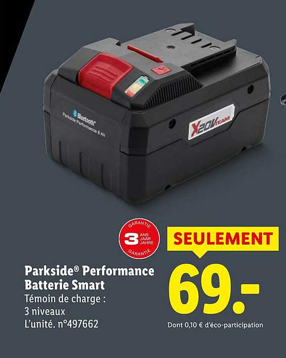 Parkside® Performance Batterie Smart