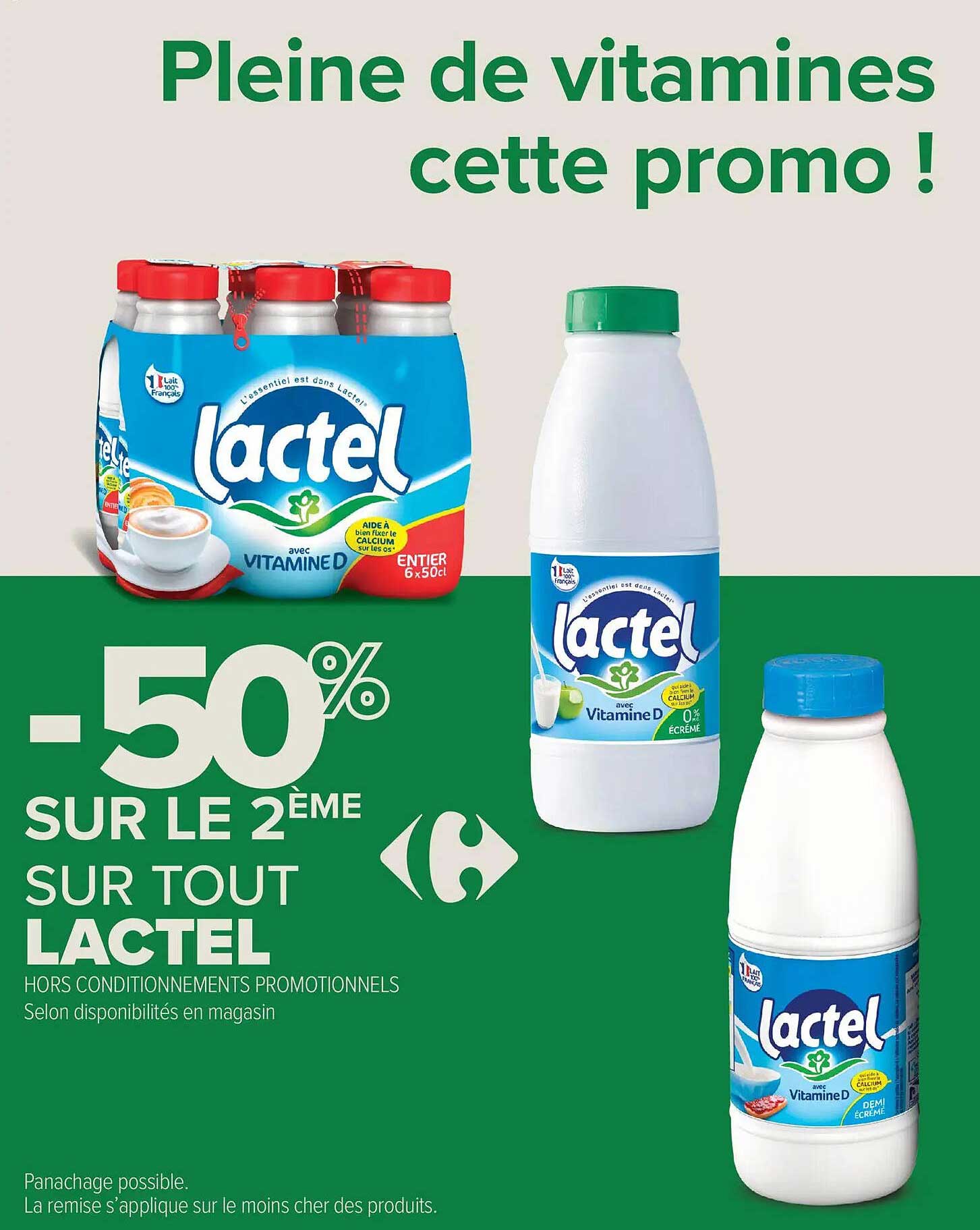 Pleine de vitamines cette promo !