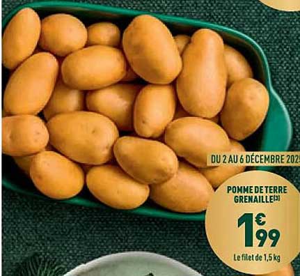 POMME DE TERRE GRENAILLE