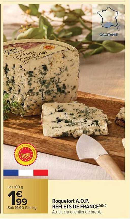 Roquefort A.O.P. REFLETS DE FRANCE