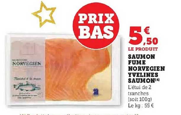 SAUMON FUME NORVEGIEN YVELINES SAUMON