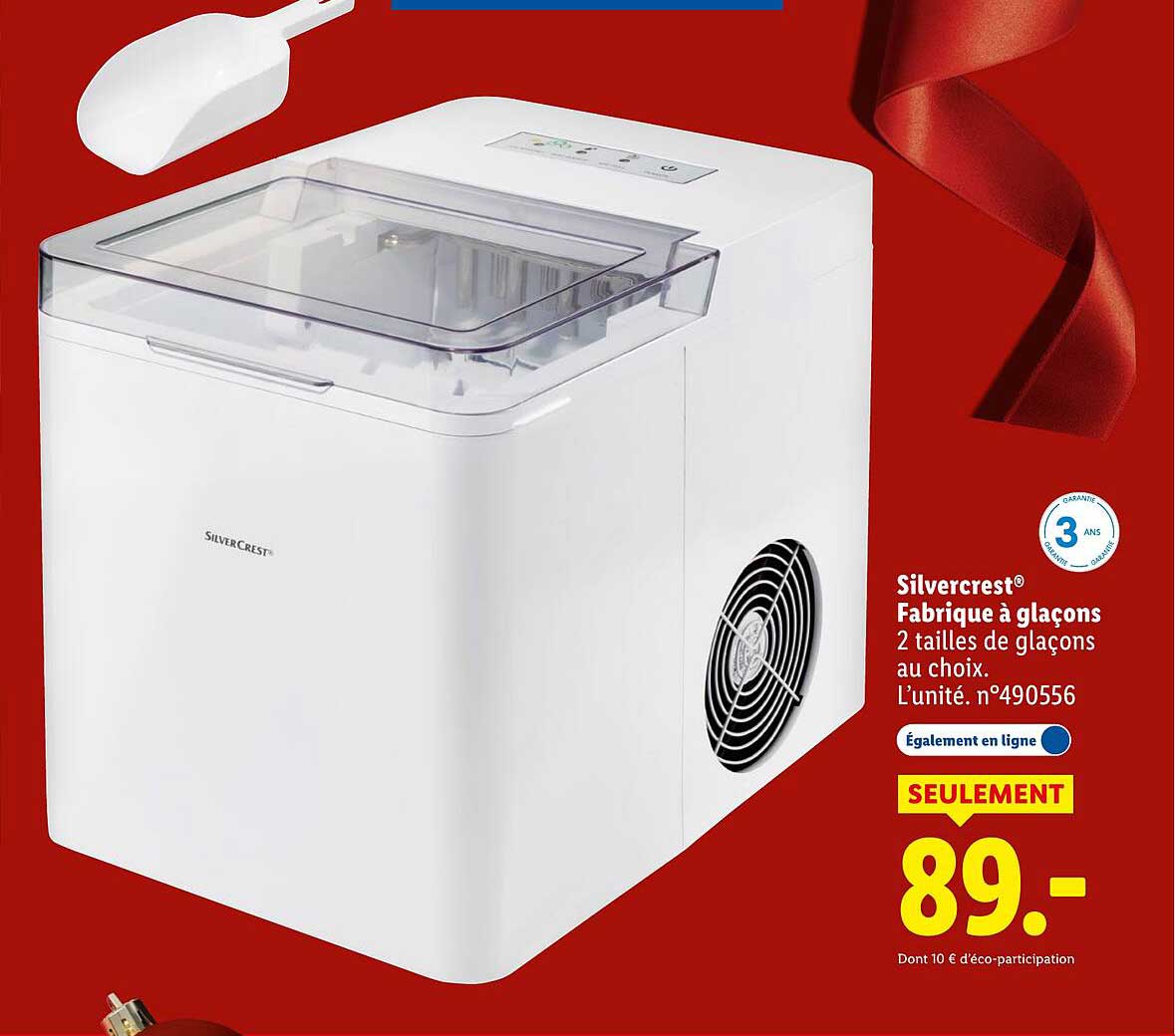 Silvercrest® Fabrique à glaçons