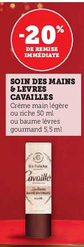 SOIN DES MAINS & LÈVRES CAVAILLES