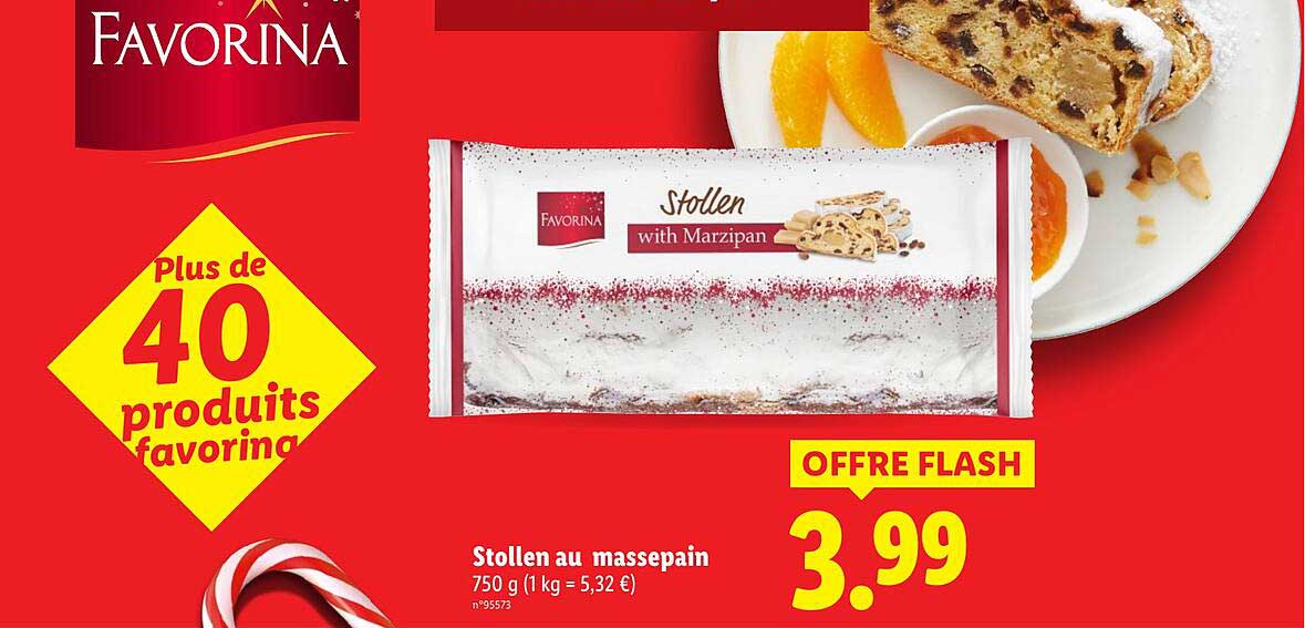 Stollen au massepain