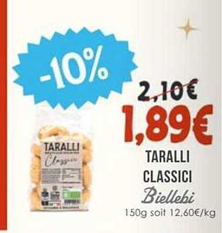 Taralli Classici Biellebi -10%