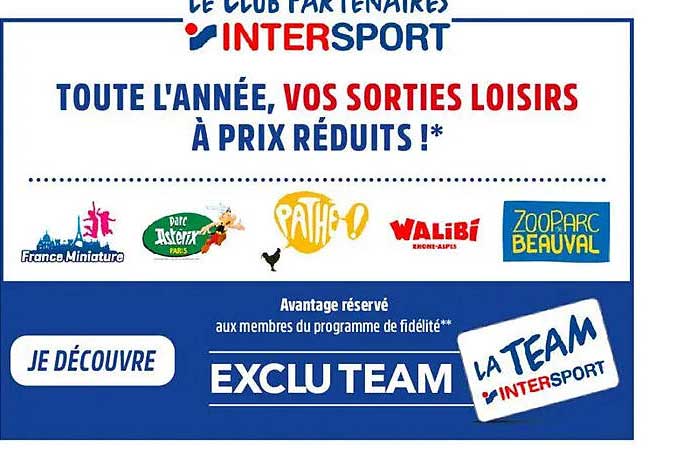Toute l'année, vos sorties loisirs à prix réduits !