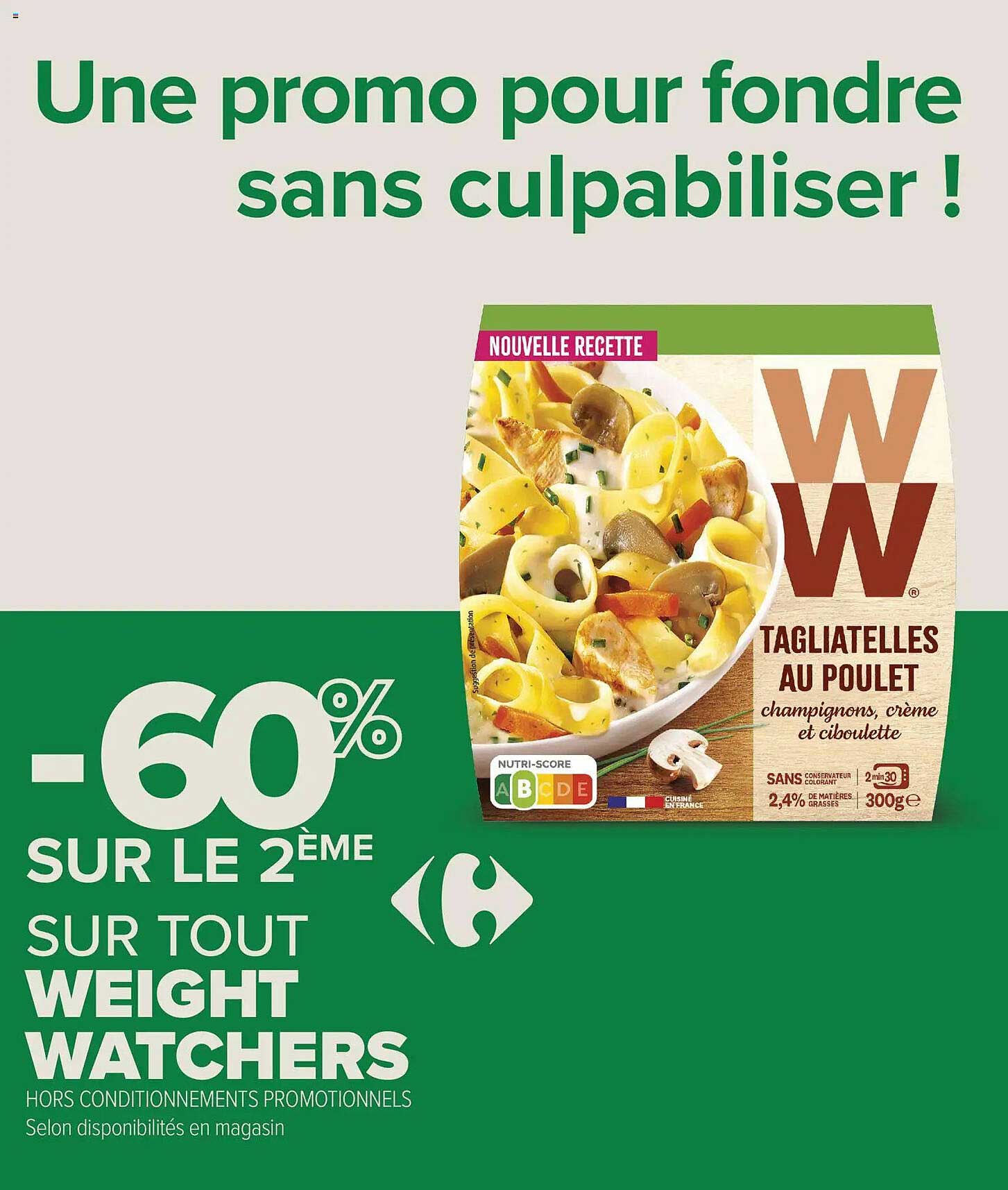 Une promo pour fondre sans culpabiliser !