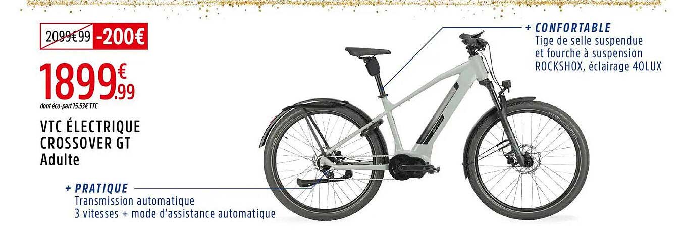 VTC ÉLECTRIQUE CROSSOVER GT