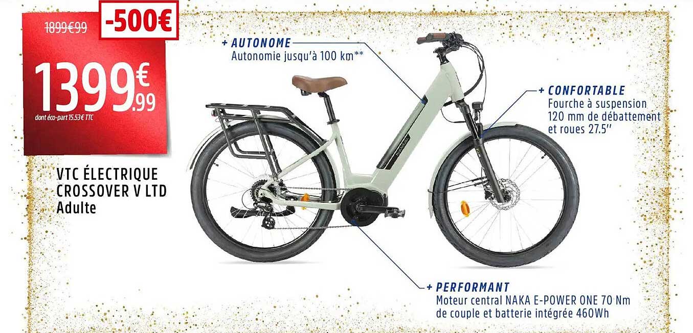 VTC ÉLECTRIQUE CROSSOVER V LTD