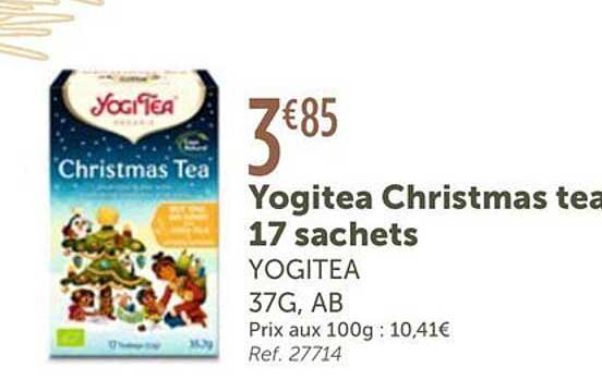Yogitea Christmas tea 17 sachets
