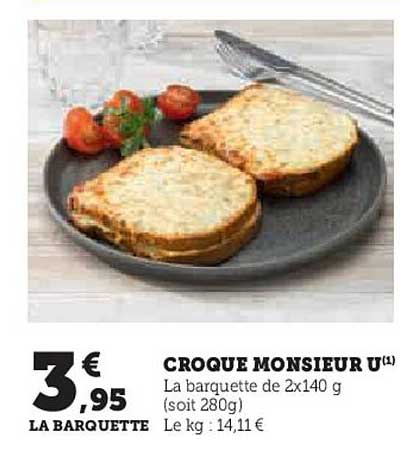 CROQUE MONSIEUR U(1)